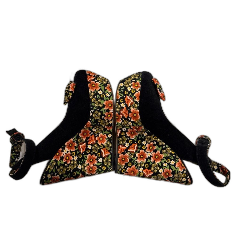 Shelley’s London Iris Platform Floral Wedge 🌸 Size 37UK. Size 7US - Picture 9 of 11
